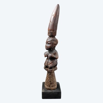 Hochet divinatoire "iroke Ifa", Peuple Yorouba, Nigeria ou Bénin