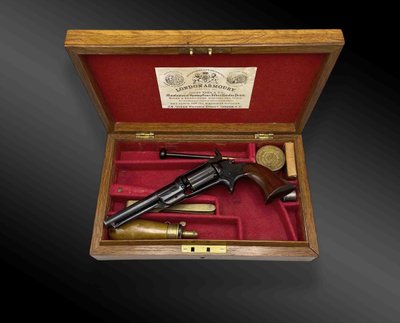 COLT ROOT Model 1855 5A Sidehammer Revolver Case USA Made 1862