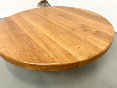 Very large round coffee table, CIRCA 1950