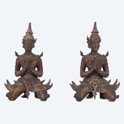 Pair of Thepphanom Rattanakosin Guardians