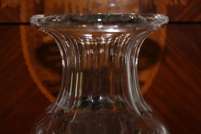 Cut crystal vase by Saint Louis Tommy model perfect condition