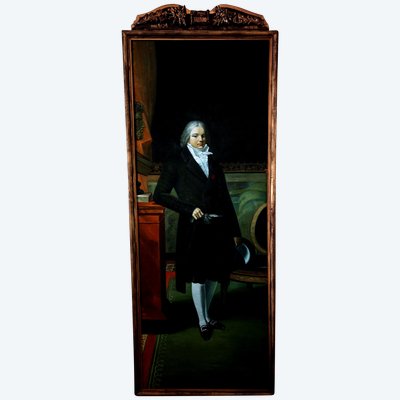 Very large full-length portrait of Talleyrand, 235 cm