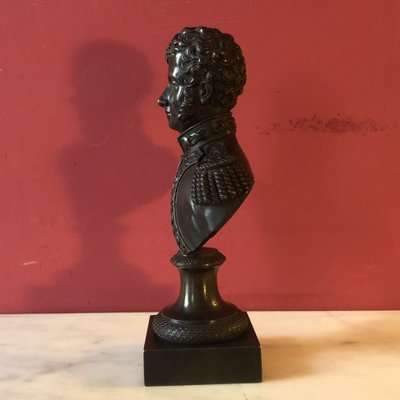 Bust of a young officer, Charles X period