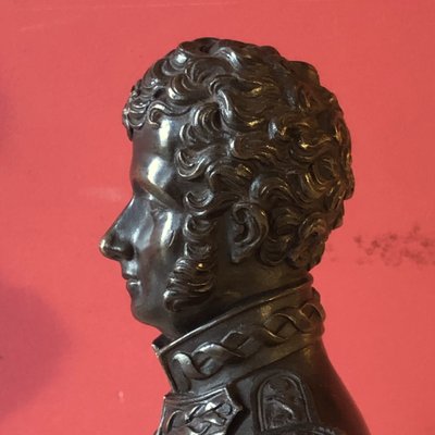 Bust of a young officer, Charles X period