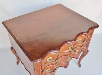 Sauteuse chest of drawers, 18th century Provence.  