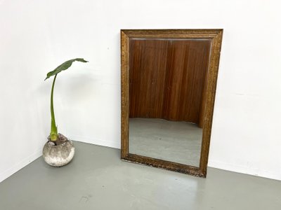 Large antique gilded mirror, circa 1900.