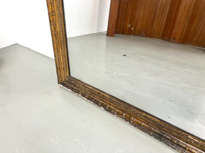 Large antique gilded mirror, circa 1900.