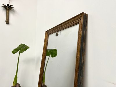 Large antique gilded mirror, circa 1900.