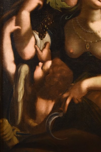 Venus, Bacchus And Ceres, Giovanni Battista Paggi (genoa 1554 – Genoa 1627)