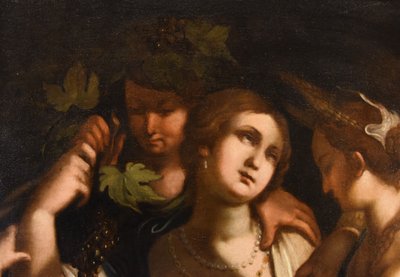 Venus, Bacchus And Ceres, Giovanni Battista Paggi (genoa 1554 – Genoa 1627)