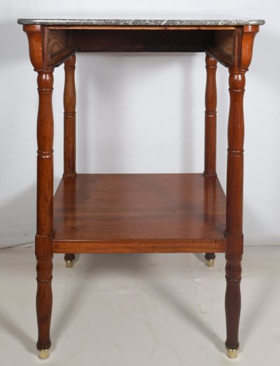 Restoration period walnut occasional table