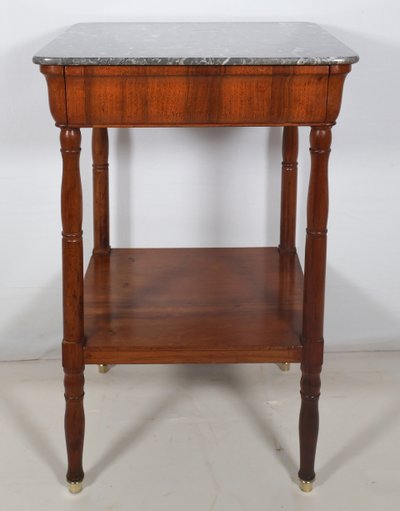 Restoration period walnut occasional table