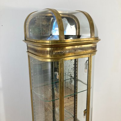 Brass display case 1900