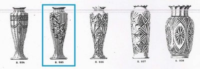 Vase en cristal de Baccarat émaillé et doré de style Renaissance vers 1910 - étiquette papier