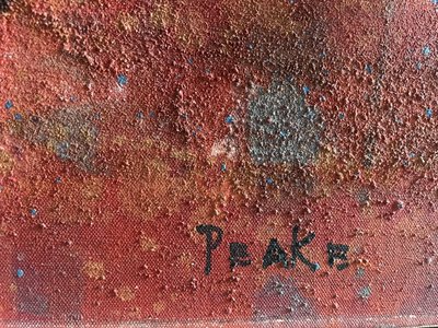 peinture abstraite Channing Peake Californie 1960 Santa Barbara Howard Warshaw Rufino Tamayo 