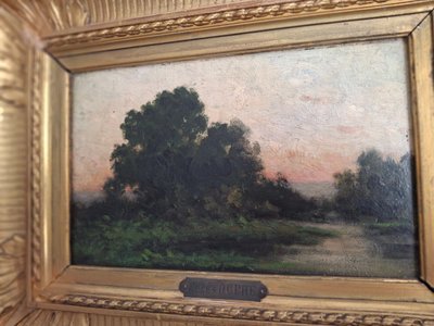 Paysage Jules DUPRÉ école de Barbison romantisme français 