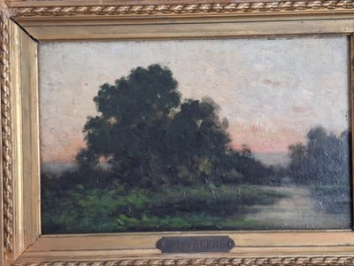 Paysage Jules DUPRÉ école de Barbison romantisme français 