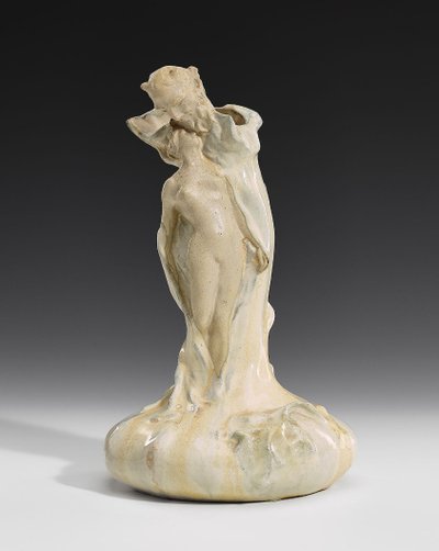 Alfred Finot, Fauna e Ninfa, ceramica Art Nouveau