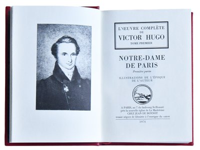 Œuvres complètes de Victor HUGO, Ausgabe Jean de Bonnot in Paris 1974, 40 Bände