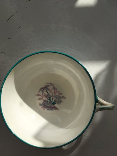 Tazza da tè Sarreguemines, disegno Minton