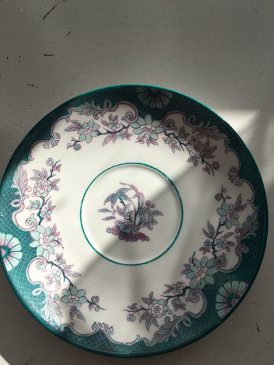 Tazza da tè Sarreguemines, disegno Minton