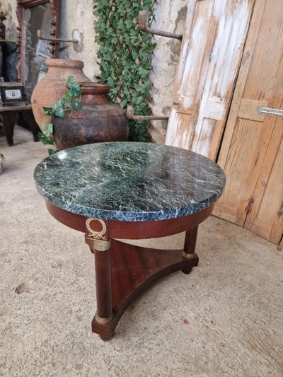 Antique French Empire Style Gueridon Table