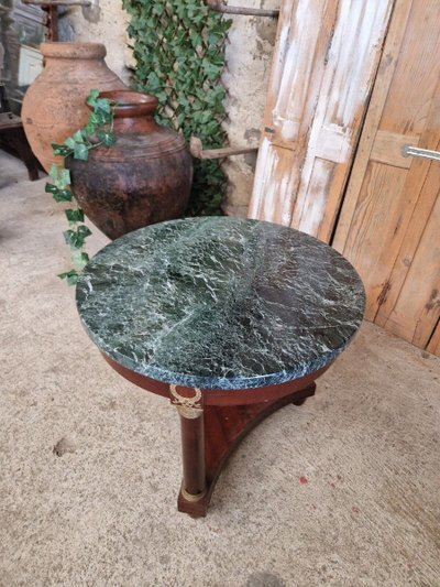 Antique French Empire Style Gueridon Table