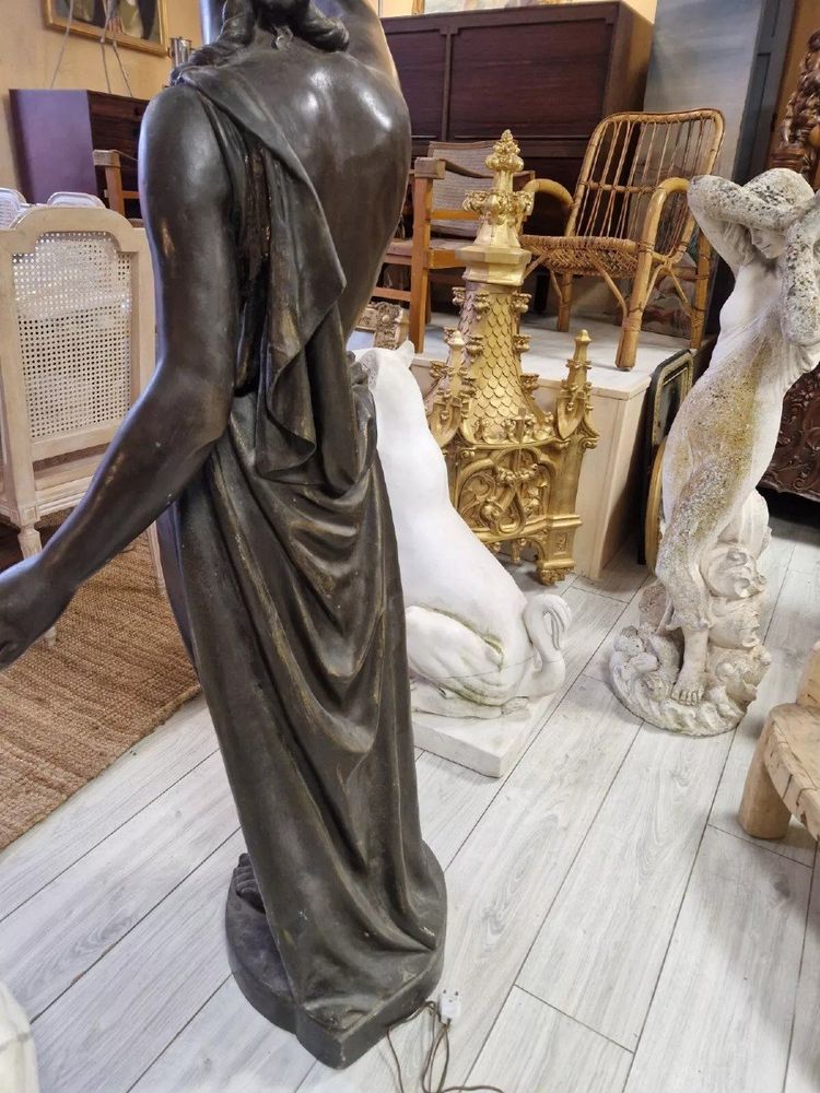 Antique Life-Size Liberty Floor Lamp