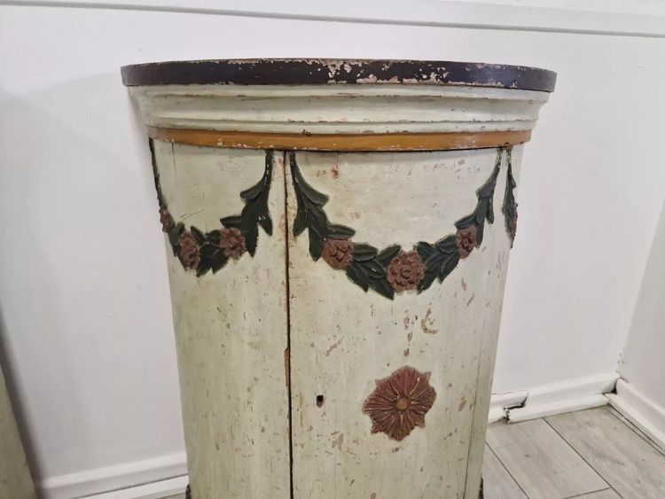 Pair of 18th Century Tambour Cabinets