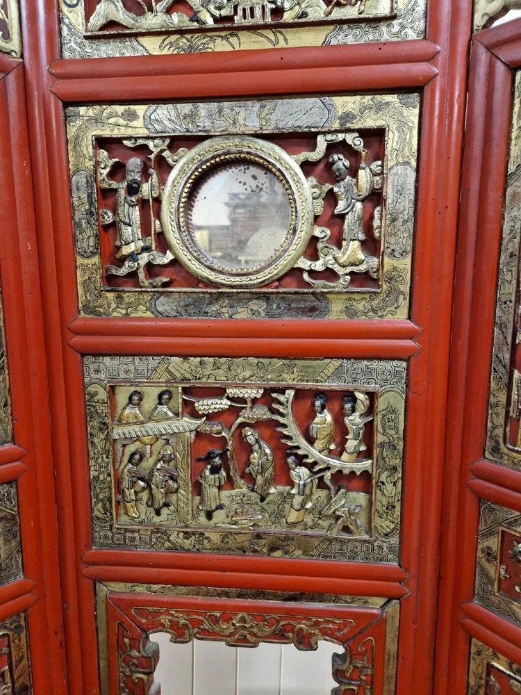 Meuble De Toilette Antique De La Dynastie Chinoise Qing