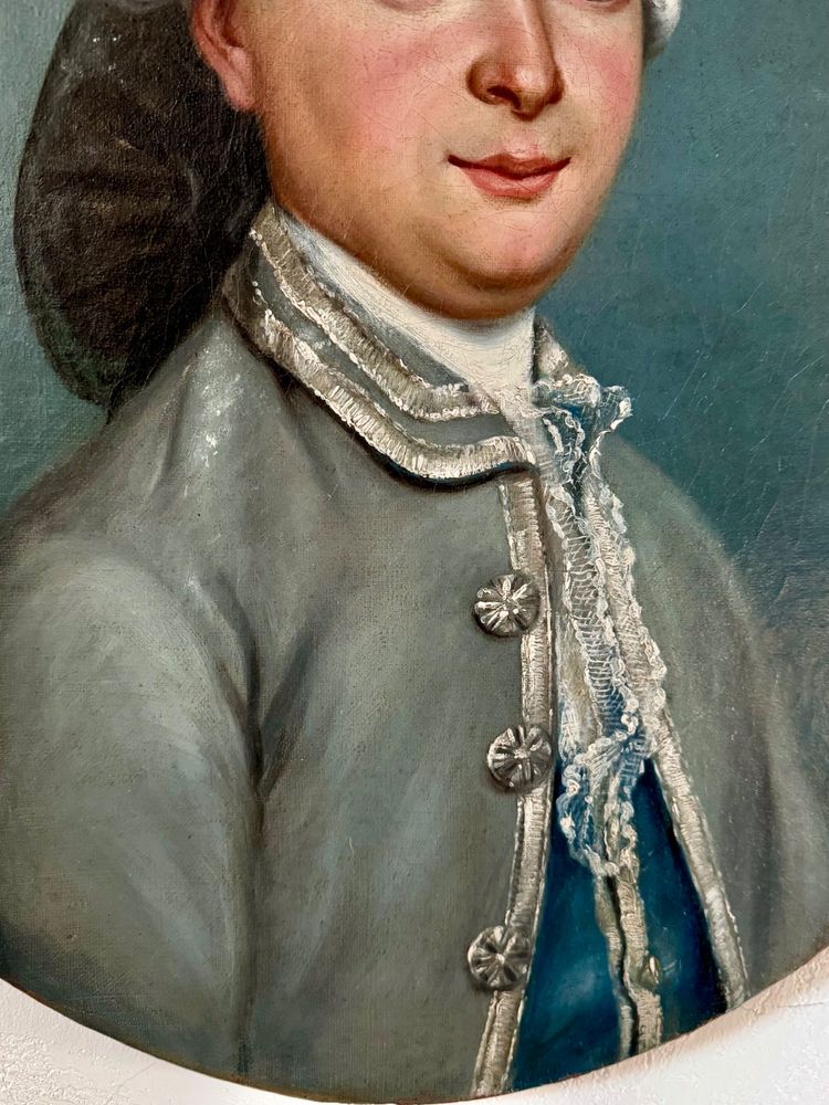 Singular portrait of a late 18th-century aristocrat