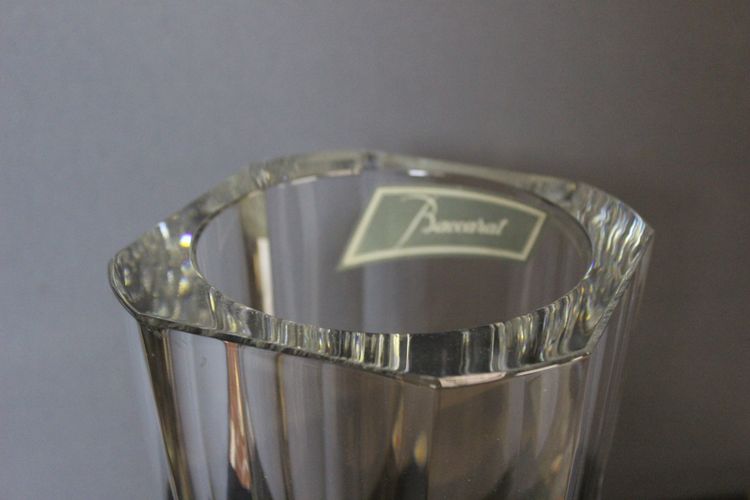 Vase En Cristal De Baccarat Vers 1950 , Parfait état