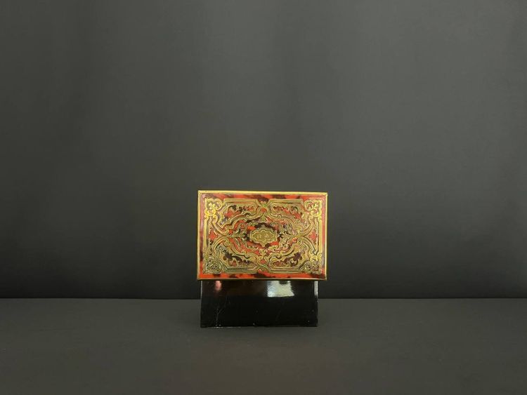 Coffret De Parfum En Marqueterie Boulle. Firmato Tahan a Parigi