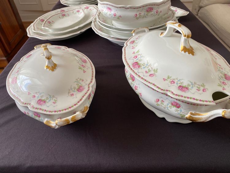 Service en porcelaine de Limoges Martin Charles