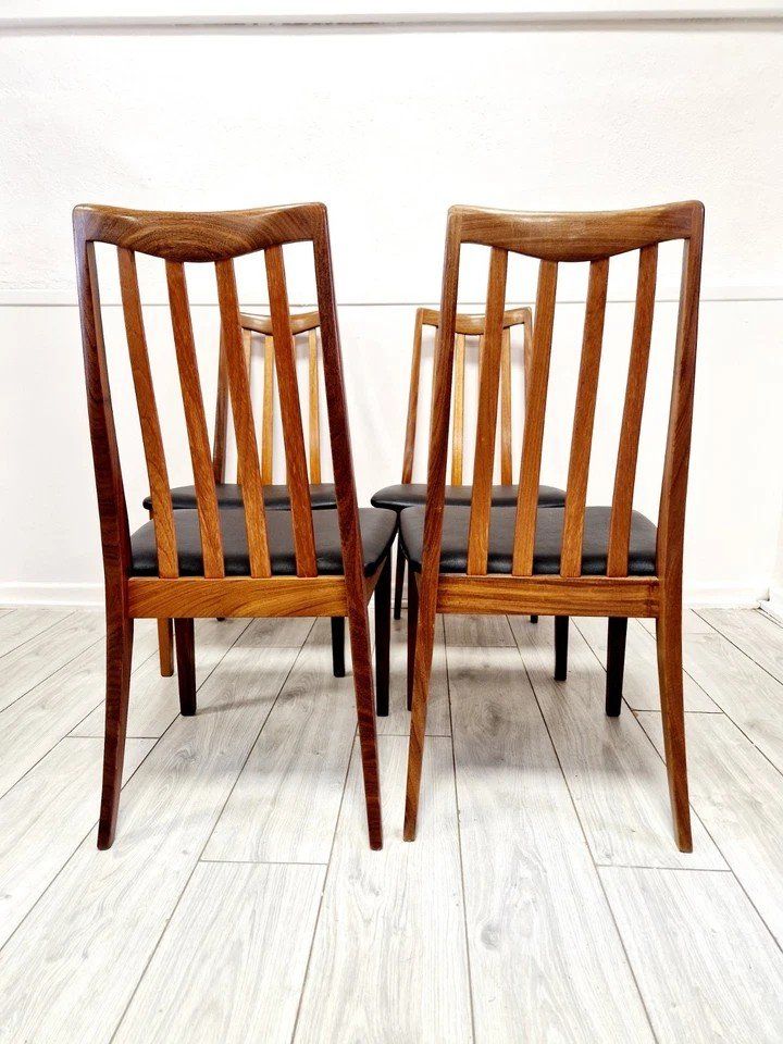 4 Fresco G Plan Dining Chairs