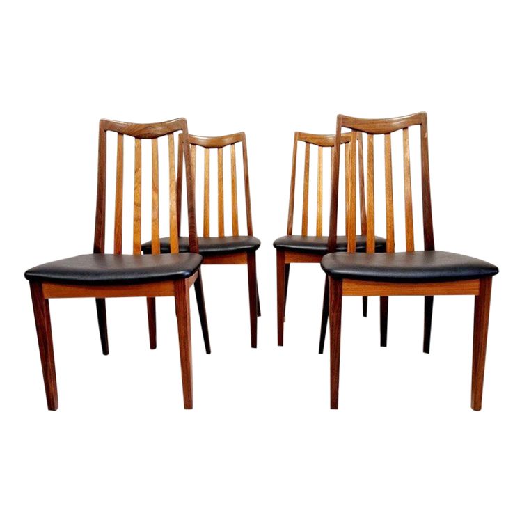 4 Fresco G Plan Dining Chairs