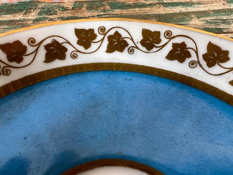 Rara tazza in porcellana di Sèvres - Monogramma imperiale "LP" e marchio del Castello delle Tuileries