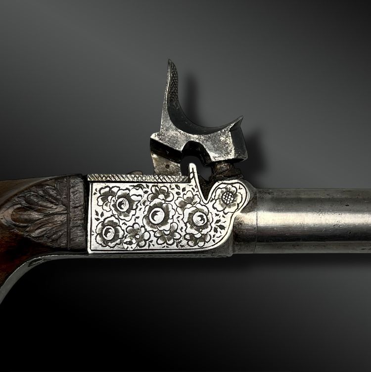 COFFRE PISTOLET - France - XIXth century