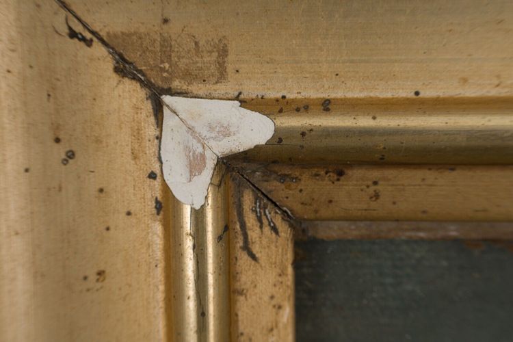 Pastell auf Leinwand, Porträt einer Frau, die auf einem Sessel sitzt, Anfang des 19. Jahrhunderts