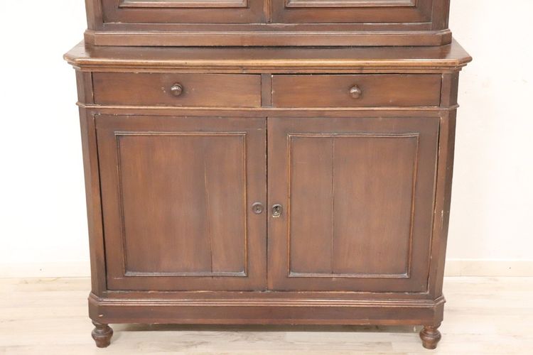 Sideboard in Walnut Veneer, 19th Century