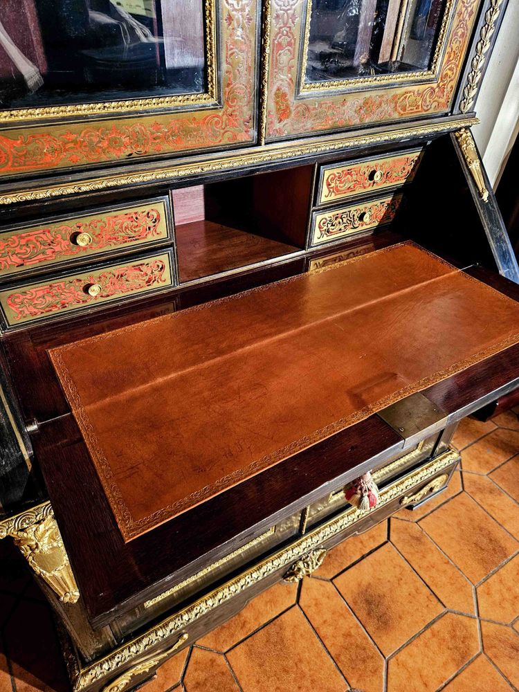 Furniture in Boulle marquetry and gilt bronze, Napoleon III period