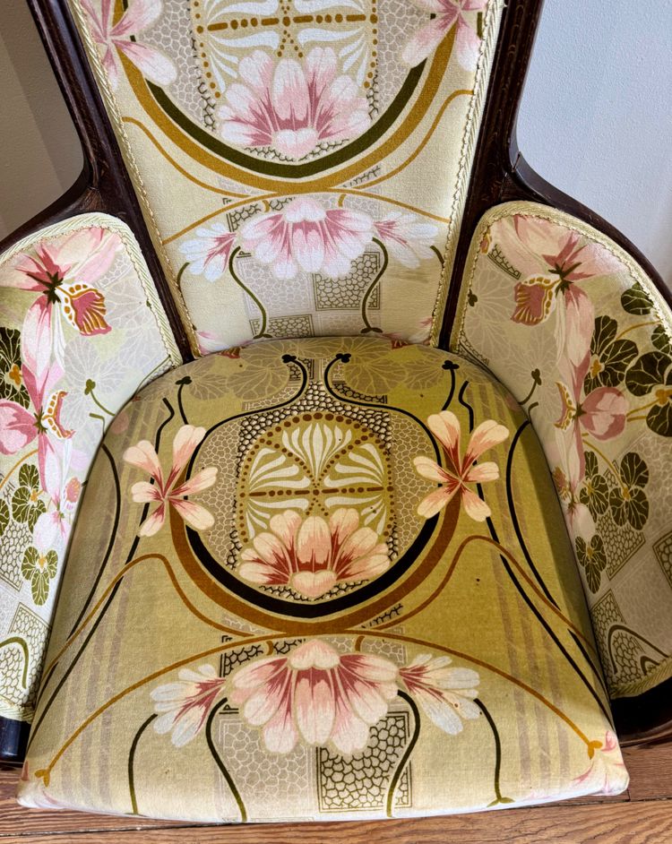 Paire de Fauteuils Art Nouveau 