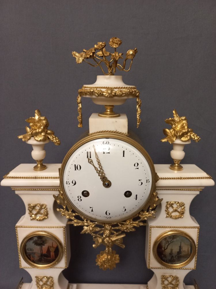 Pendule XVIIIe d'époque Louis XVI