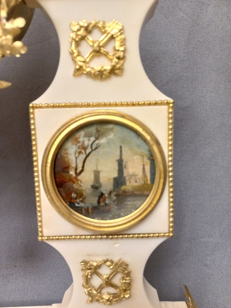 Pendule XVIIIe d'époque Louis XVI