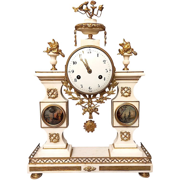 Pendule XVIIIe d'époque Louis XVI