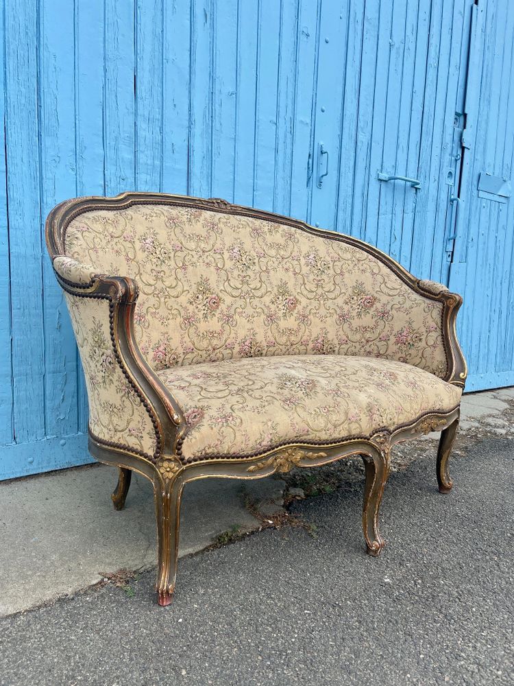 Louis XV Style Sofa, 19th Century