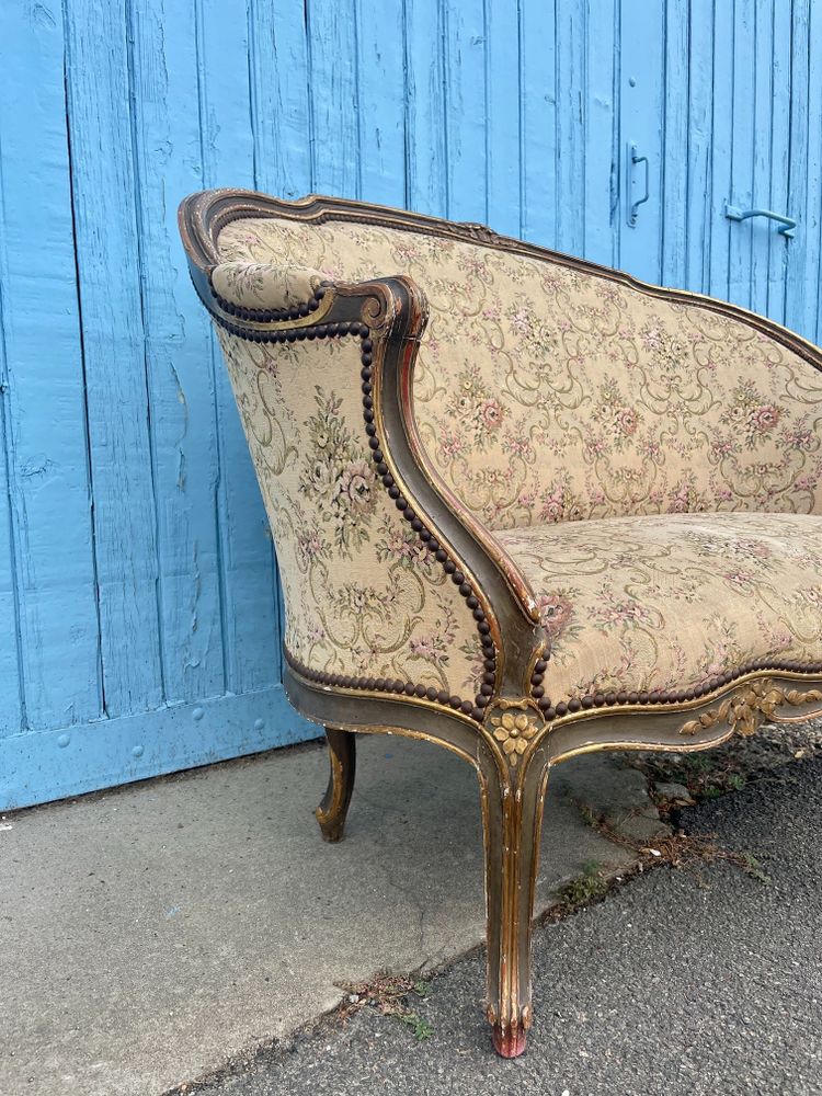 Sofa im Louis XV-Stil, 19. Jahrhundert 