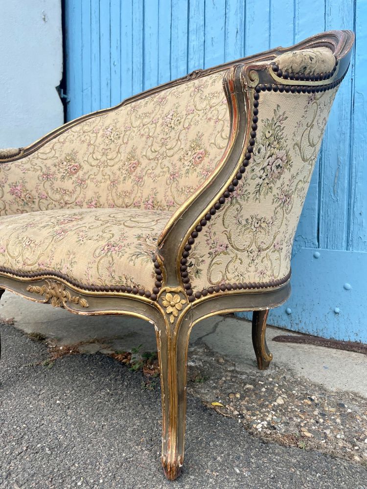 Louis XV Style Sofa, 19th Century