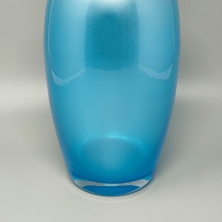 1970s Astonishing Blue Vase by Jean Close' for Michielotto. Made in Italy