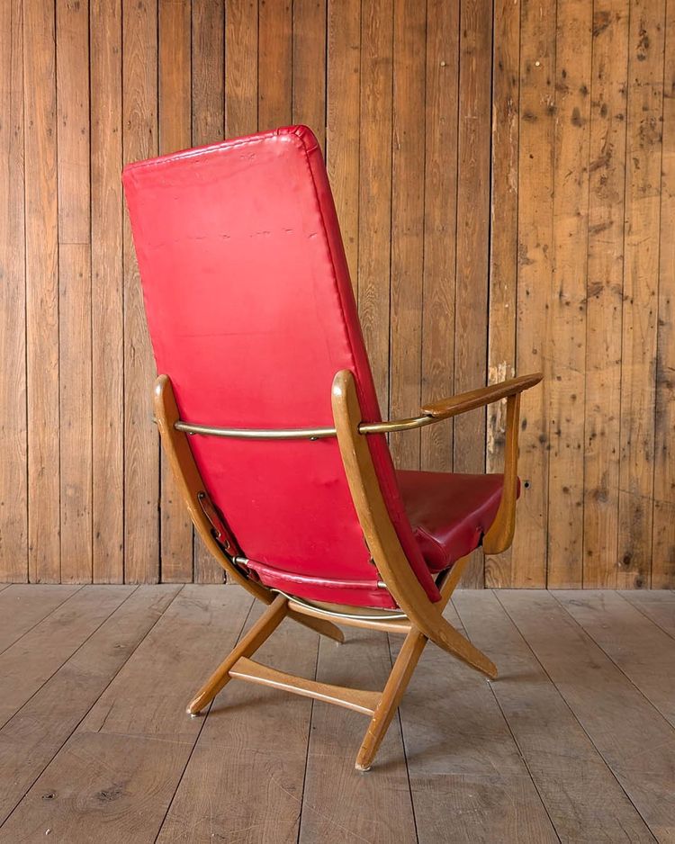  Fauteuil rouge 1960